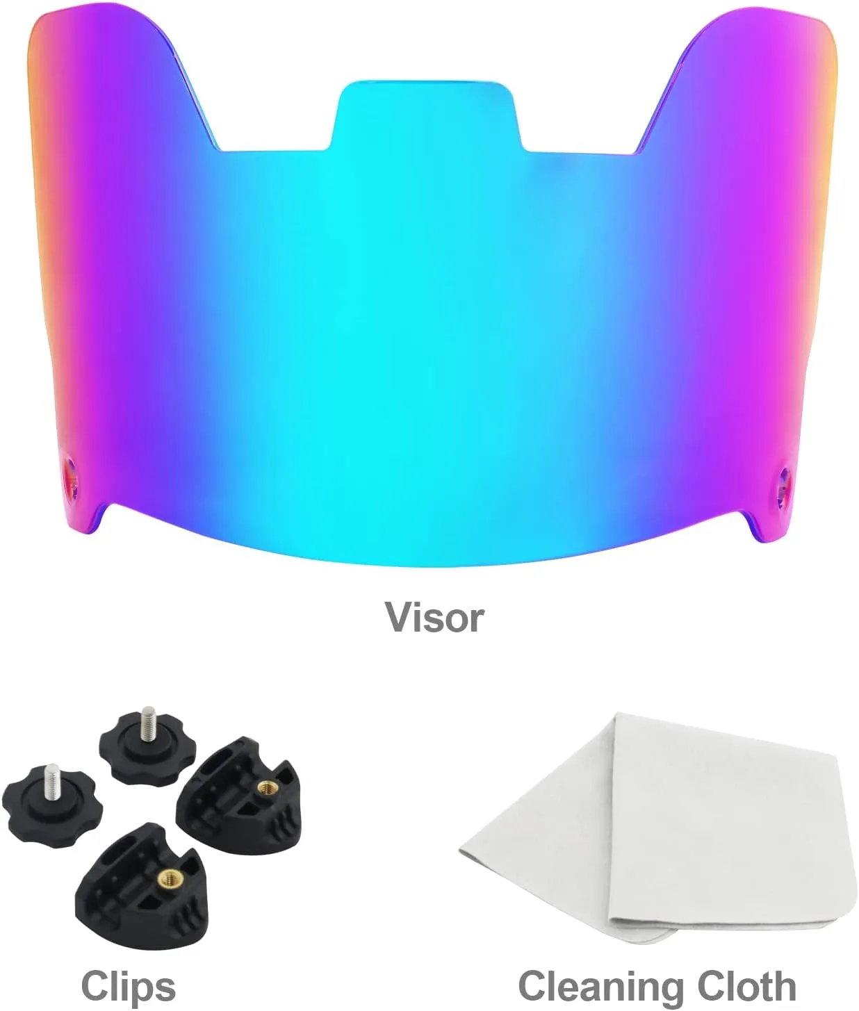 Tinted Football Visor, Football Helmet Visor for Adults&Youth