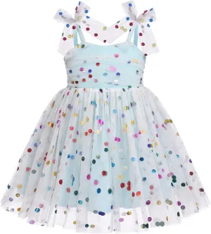 Toddler Baby Tutu Dress Sleeveless Tulle Dress First Birthday Cake Smash Pageant Clothes for Photo Shoot