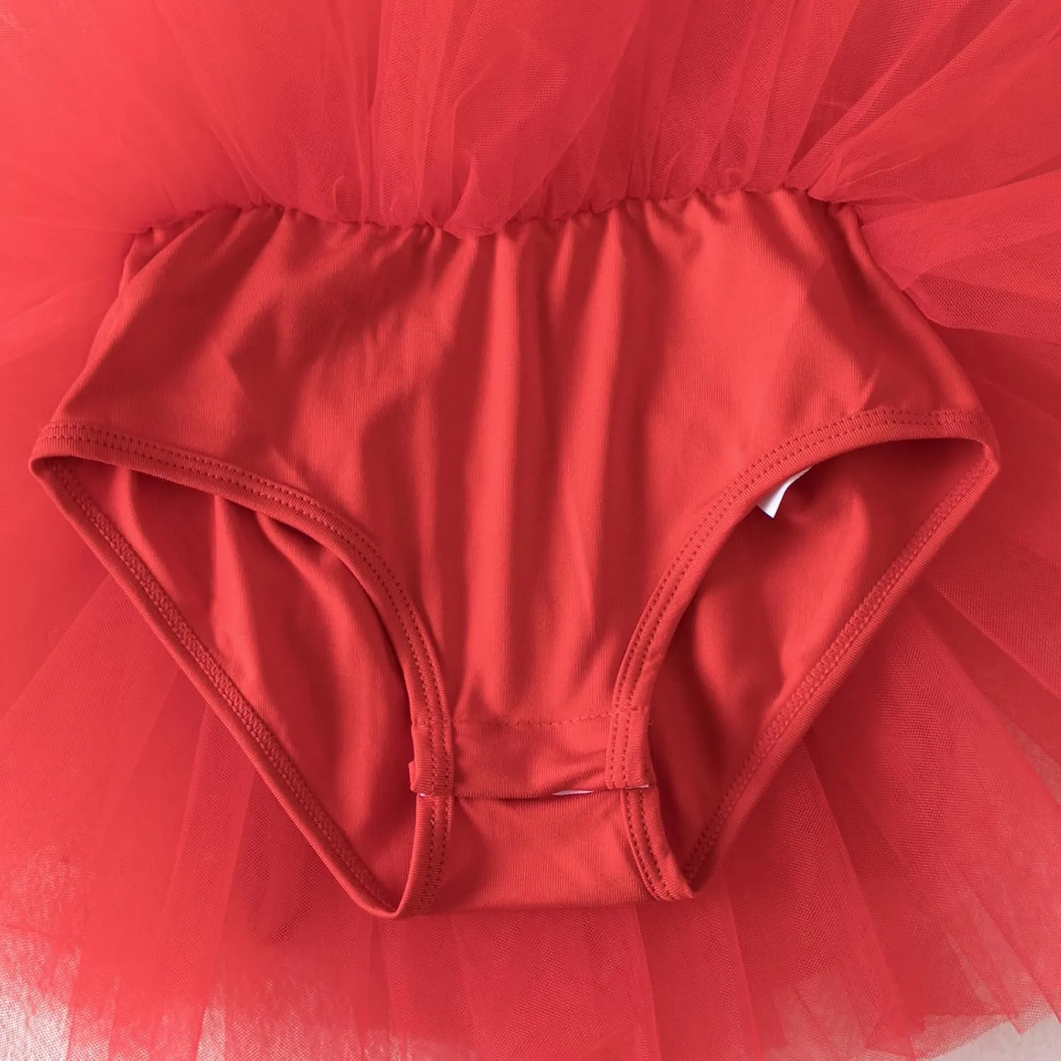 Toddler Girls Ballet Dress Toddler Dance Leotard Tutu with Shiny Tulle Ballerina Costume with Tulle Cuffs