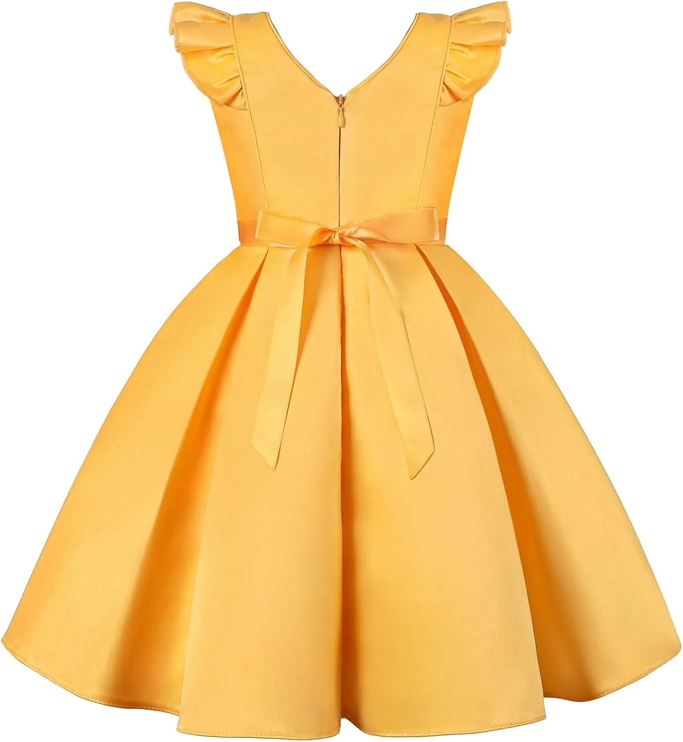 Toddler Girls Dress Cotton Linen Ruffle Backless Sleeveless Kids Casual Party Dresses Summer Beach Sundress Clothes