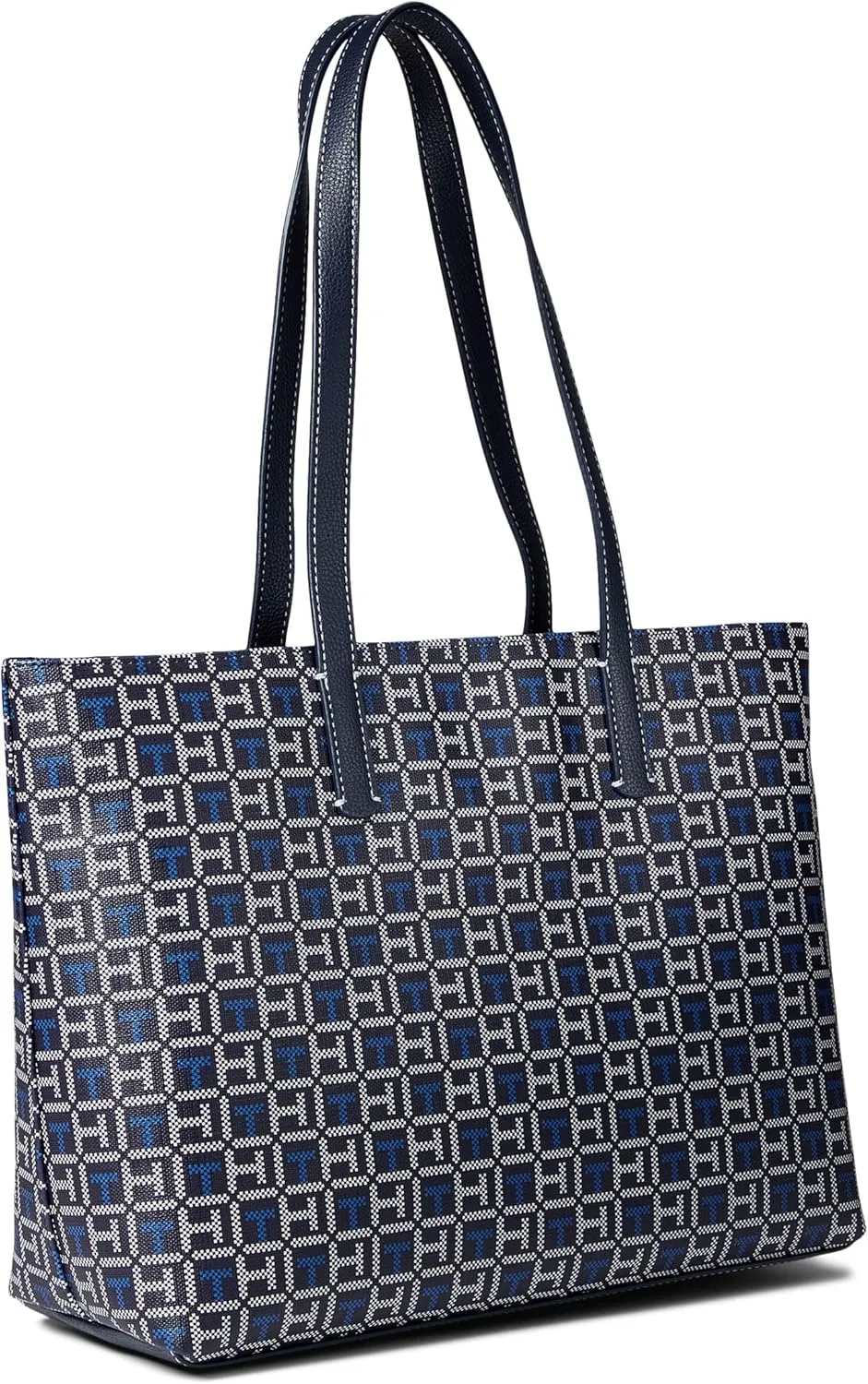 Tommy Hilfiger Ainsley II Top Zip Tote Coated Square Monogram