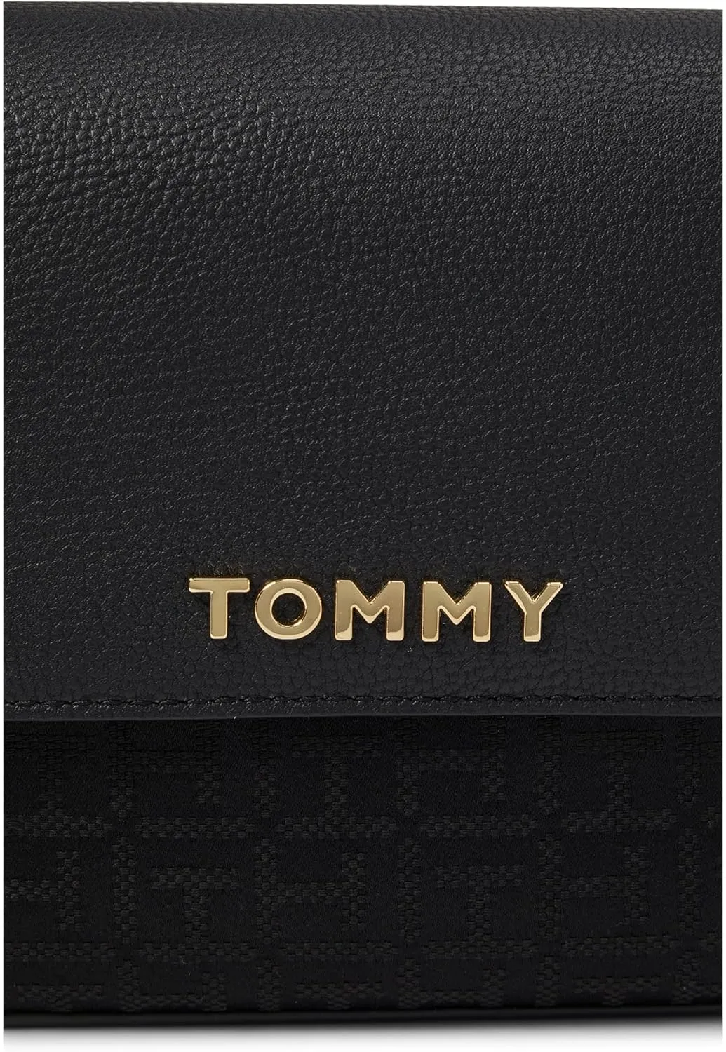 Tommy Hilfiger Alexis II Flap Crossbody Square Monogram Jacquard