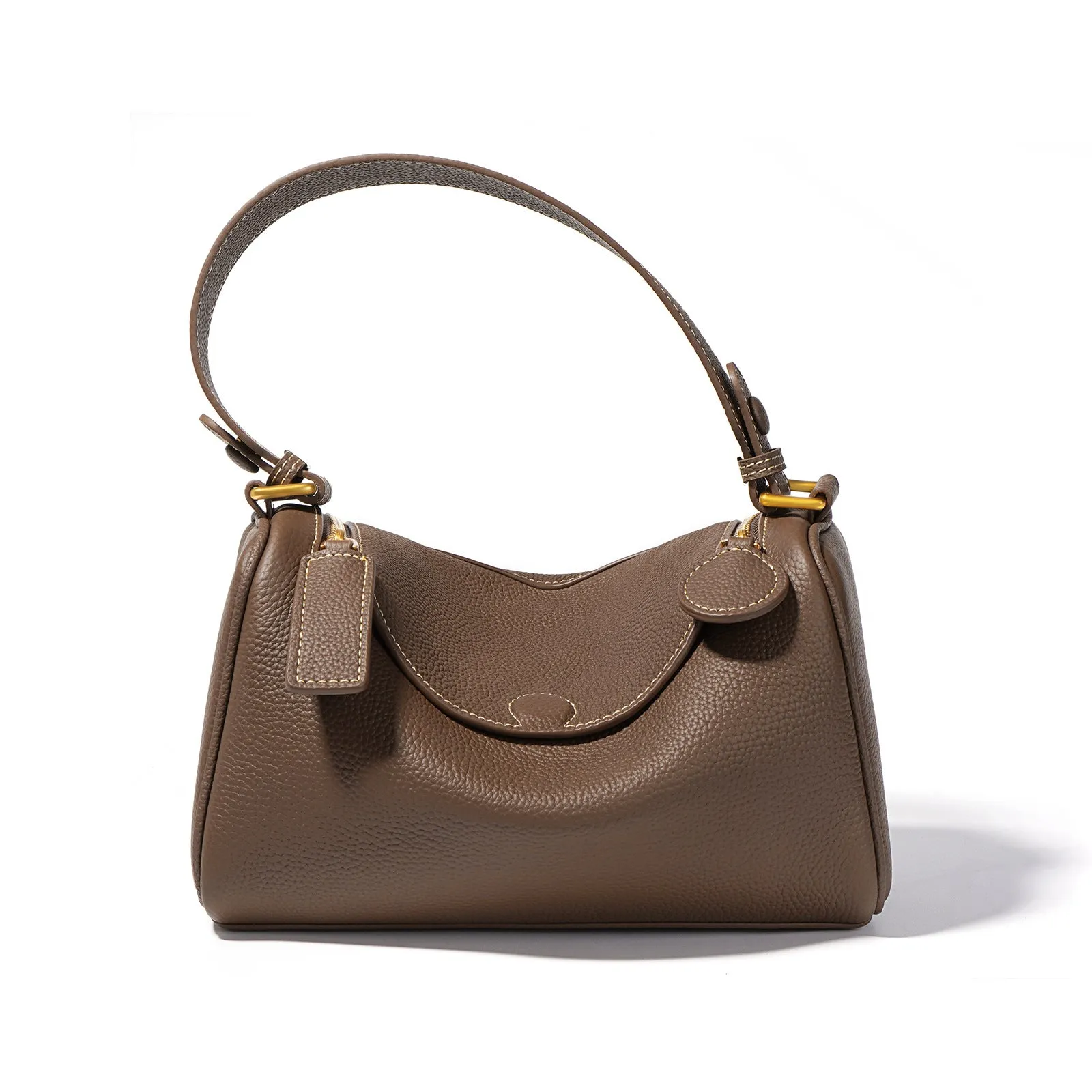 Top Grain Leather Pillow Bag Woman Shoulder Bag