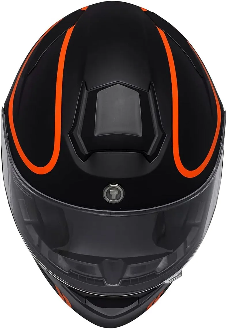TORC T28B Blinc Wireless Integrated Full Face Motorcycle Helmet DOT & ECE Approved