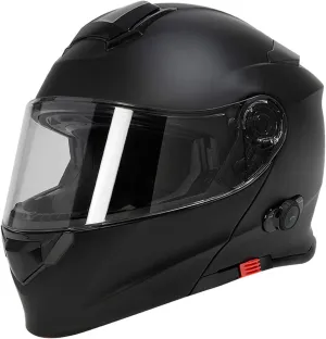 TORC T28B Blinc Wireless Integrated Full Face Motorcycle Helmet DOT & ECE Approved