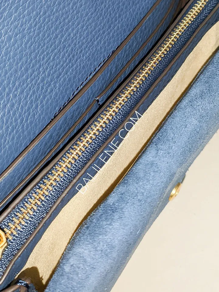 Tory Burch Miller Crossbody Wallet Bluestone