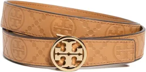 Tory Burch Women's 1" Miller Debossed T Monogram Belt