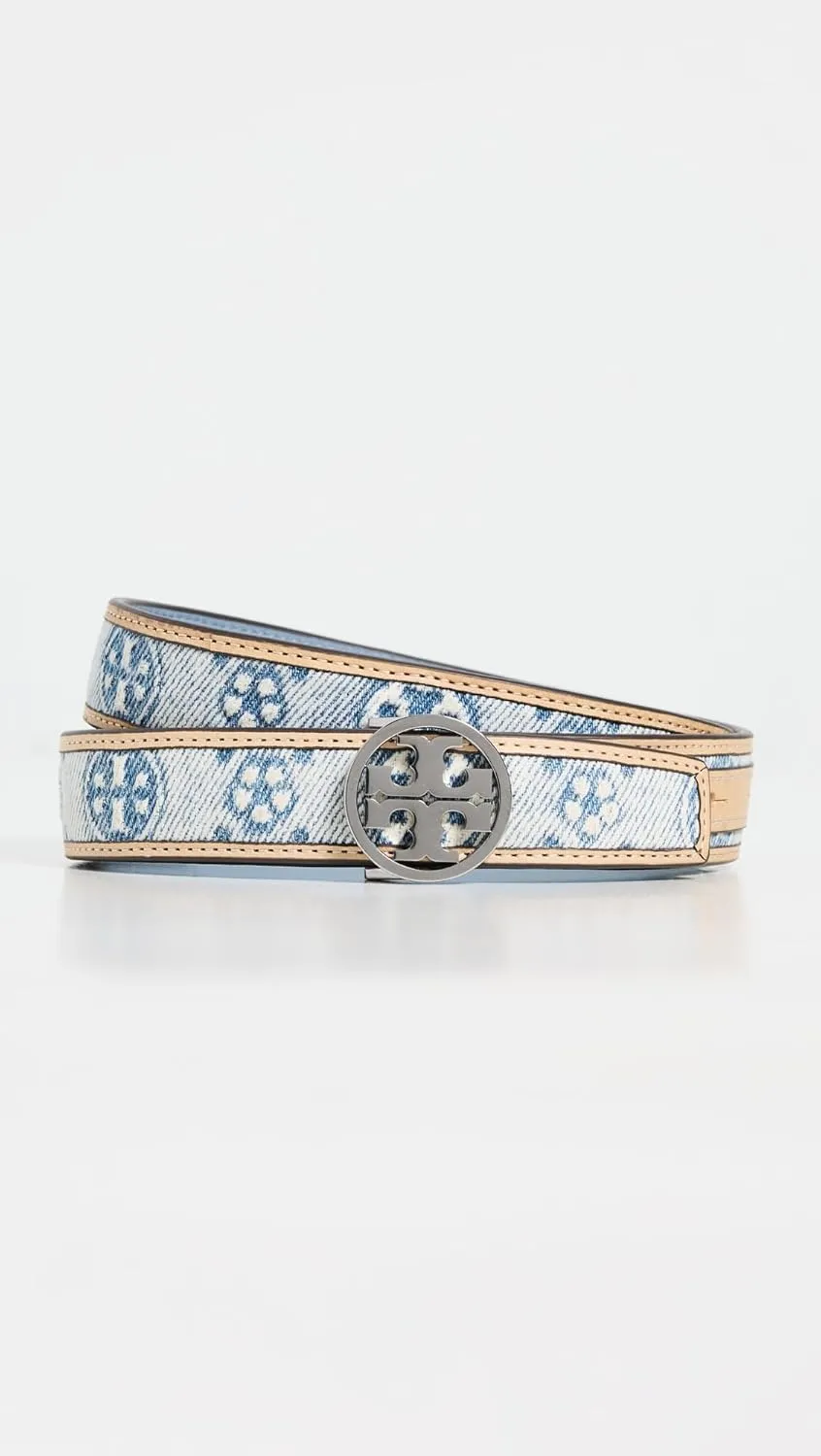 Tory Burch Women's 1" Miller Denim Belt