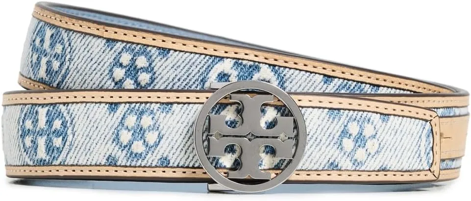 Tory Burch Women's 1" Miller Denim Belt