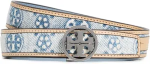 Tory Burch Women's 1" Miller Denim Belt