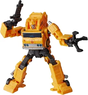Transformers Toys Generations War for Cybertron: Earthrise Voyager WFC-E10 Autobot Grapple Action Figure - Kids Ages 8 and Up, 7-inch