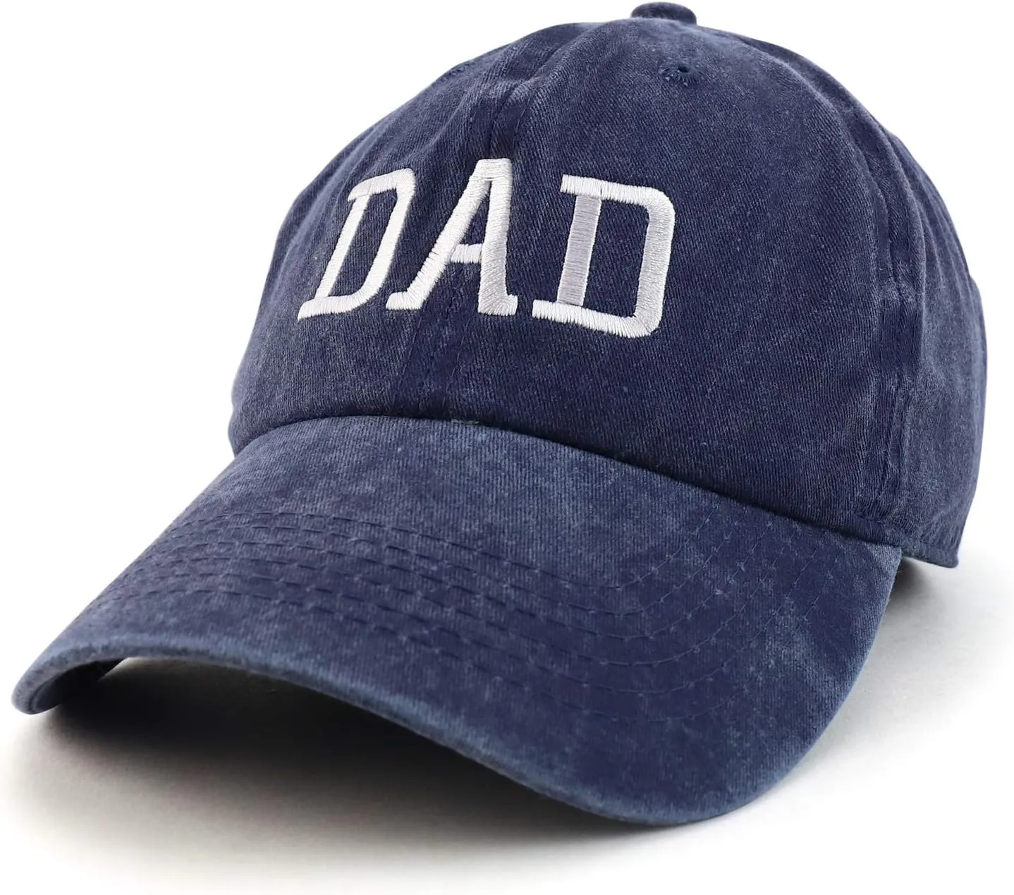 Trendy Apparel Shop Dad Embroidered Pigment Dyed Low Profile Cotton Cap