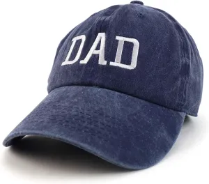 Trendy Apparel Shop Dad Embroidered Pigment Dyed Low Profile Cotton Cap