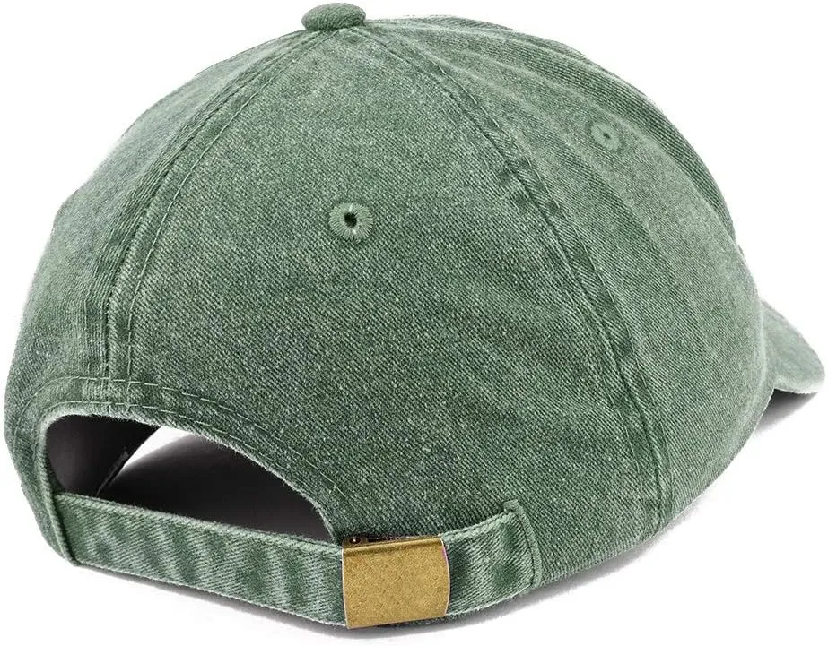 Trendy Apparel Shop Omaha NE Embroidered Pigment Dyed Washed Baseball Cap