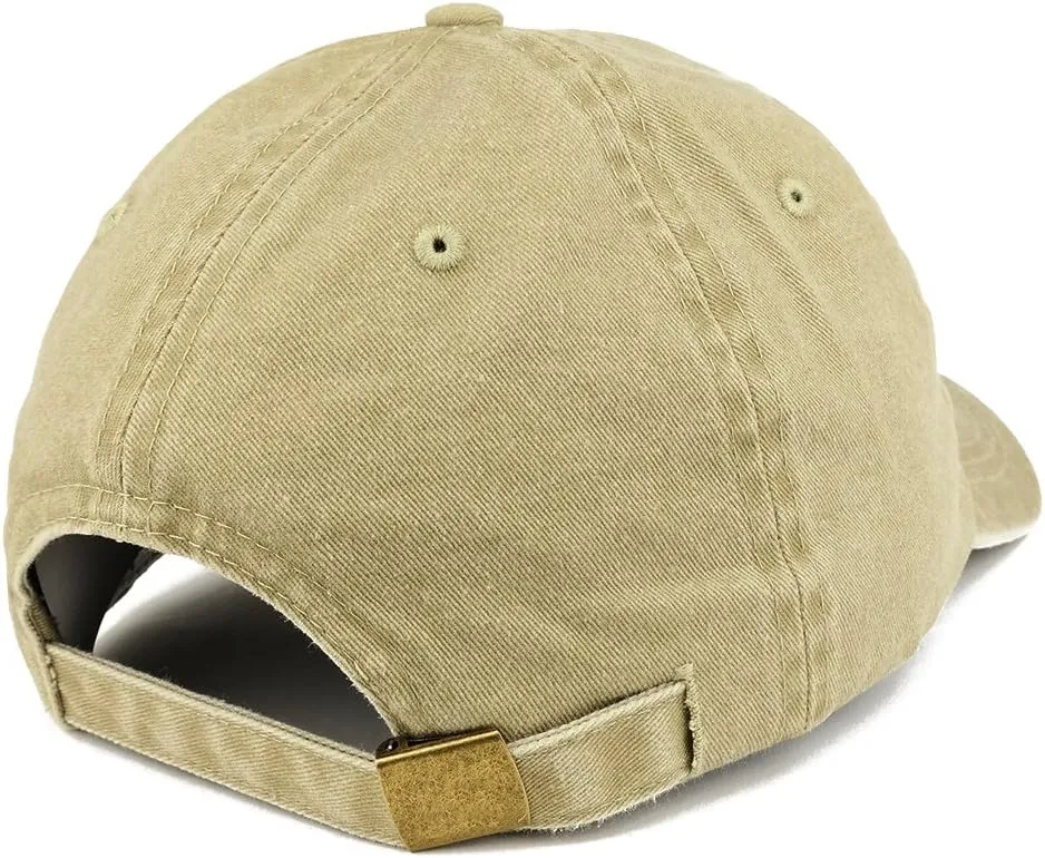 Trendy Apparel Shop Omaha NE Embroidered Pigment Dyed Washed Baseball Cap