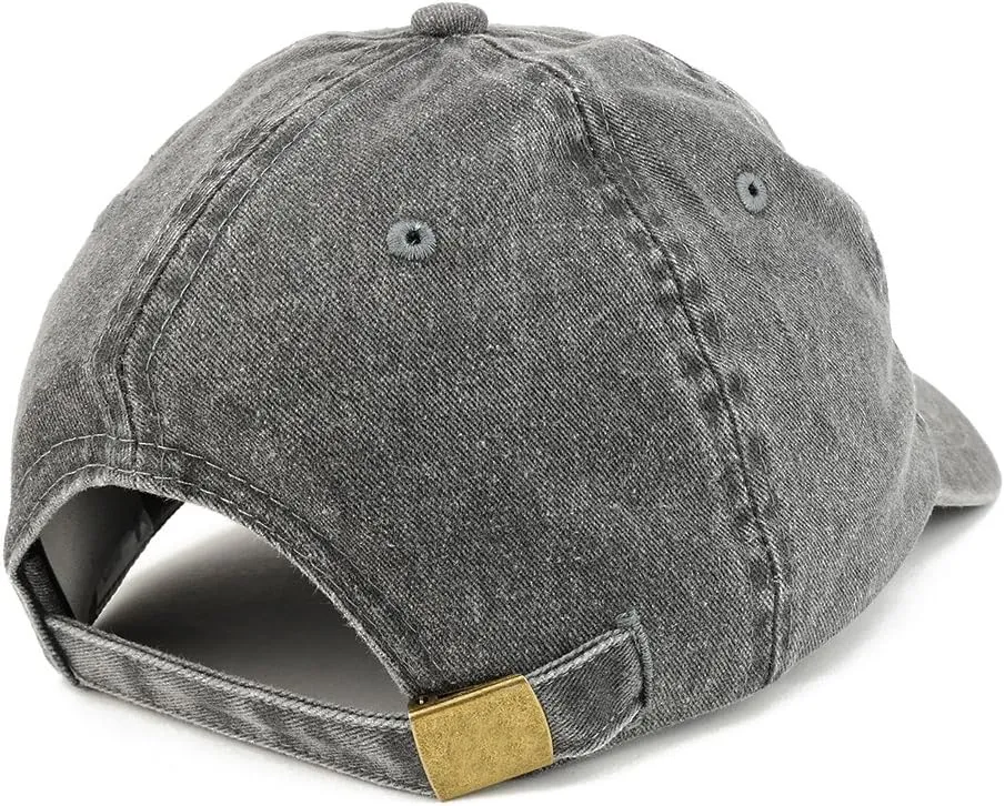 Trendy Apparel Shop Omaha NE Embroidered Pigment Dyed Washed Baseball Cap