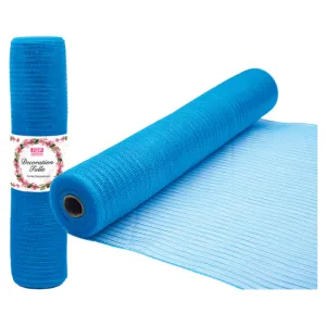 tulle fabric roll turquois 12/72