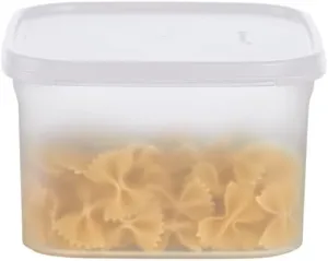 Tupperware Modular Mates Square #2 Container 11 cups 2.6 L Cotton Seal