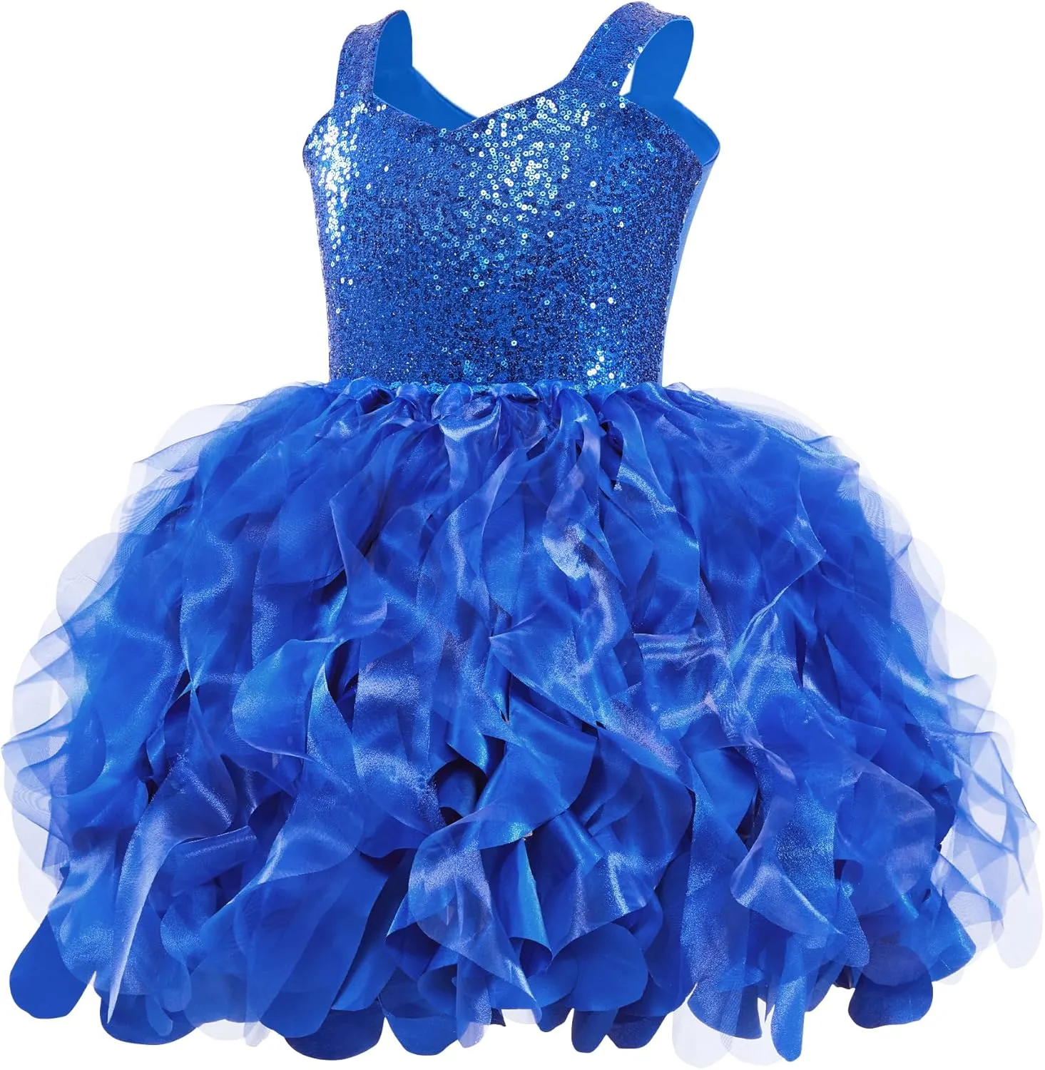 Tutu Dress for Girls Sparkly Sequin Tulle Princess Birthday Party Dress for Toddler Girls Prom Sneaker Ball Gown