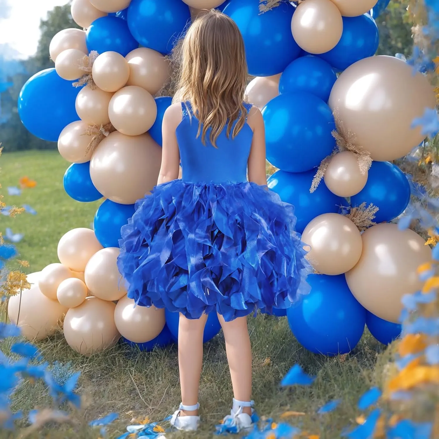 Tutu Dress for Girls Sparkly Sequin Tulle Princess Birthday Party Dress for Toddler Girls Prom Sneaker Ball Gown