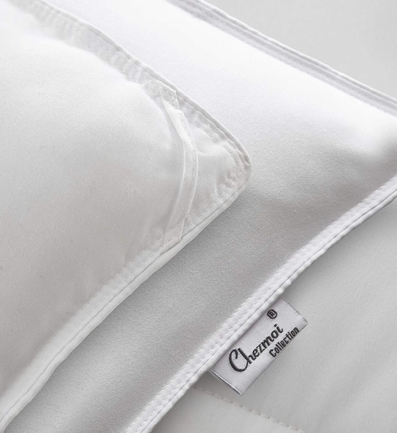 Twin XL 68"x92" White Down Alternative Comforter Duvet Insert - Corner Tabs, Double Stitches, Piped Edges, Siliconized Fiber, Protects Against Dust Mites, Hypoallergenic, Allergy Free