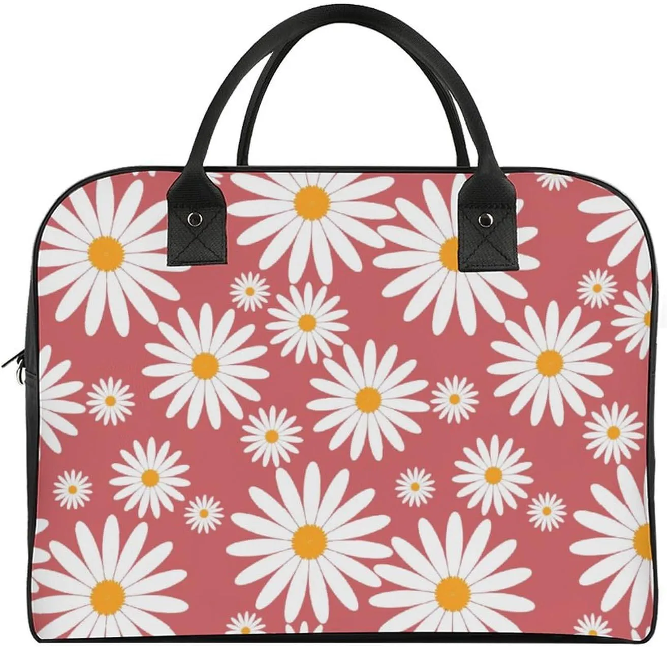 Unisex Crossbody Nylon Colorful Butterfly Elegant Handbag for Traveling 13" X 19" X 8"
