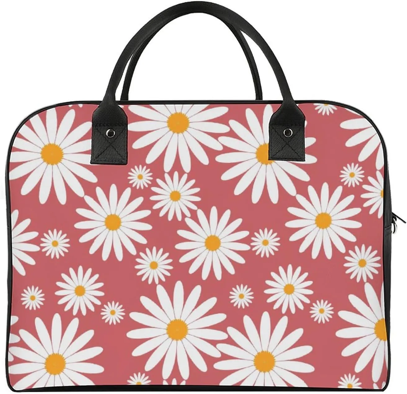 Unisex Crossbody Nylon Colorful Butterfly Elegant Handbag for Traveling 13" X 19" X 8"