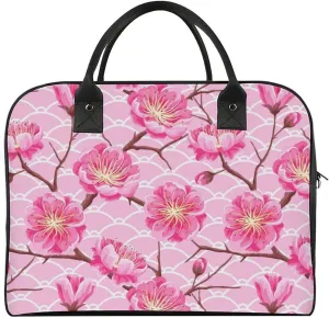 Unisex High-capacity Nylon Colorful Butterfly Aesthetic Handbag for Business Trip 13" X 19" X 8"