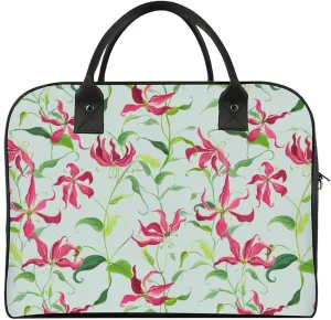 Unisex Shoulder Nylon Santa Gifts Office Handbag for Journey 13" X 19" X 8"