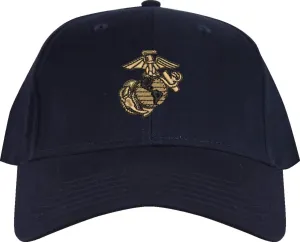 U.S. Marine Corps Eagle Globe & Anchor Embroidered Cap