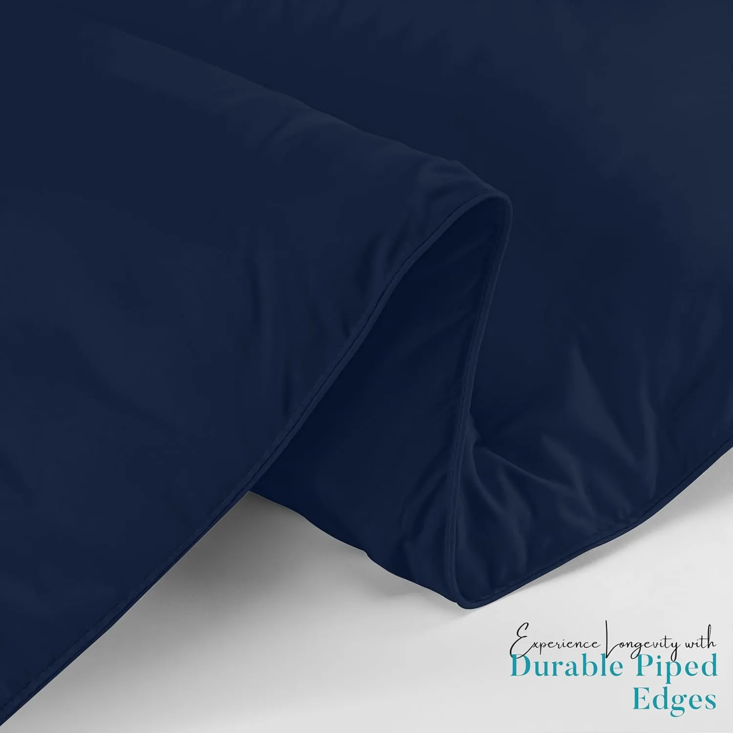 Utopia Bedding Comforter Duvet Insert, Quilted Comforter with Corner Tabs, Box Stitched Down Alternative Comforters Queen Size (Navy)
