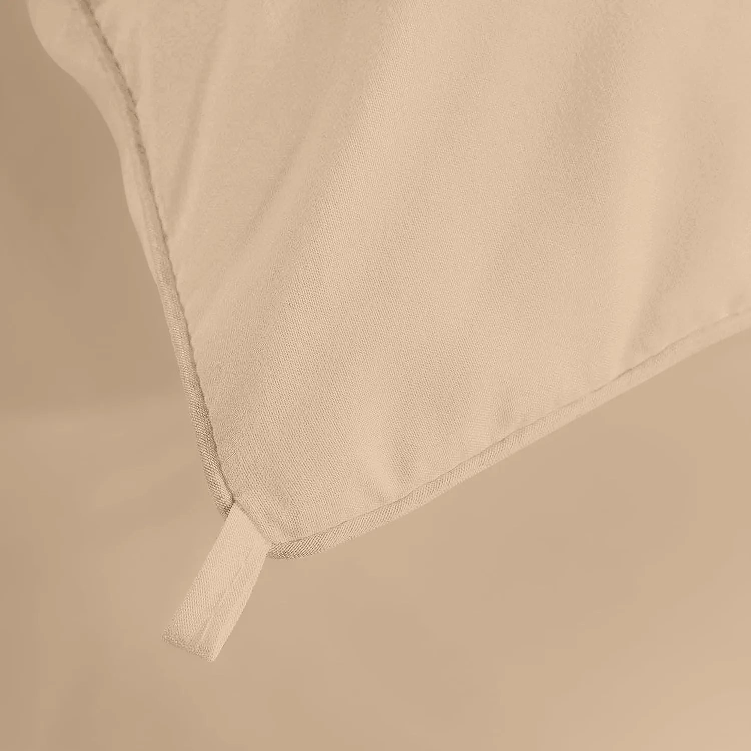 Utopia Bedding Comforters King Size, All Season Duvet Insert, Down Alternative Box Stitched Bed Comforter with Corner Tabs, Machine Washable (Beige)