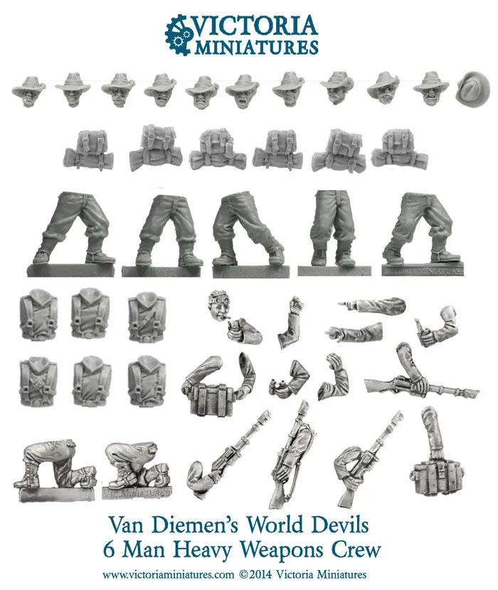 Van Diemen's Worlds Devils Heavy Weapons Crew