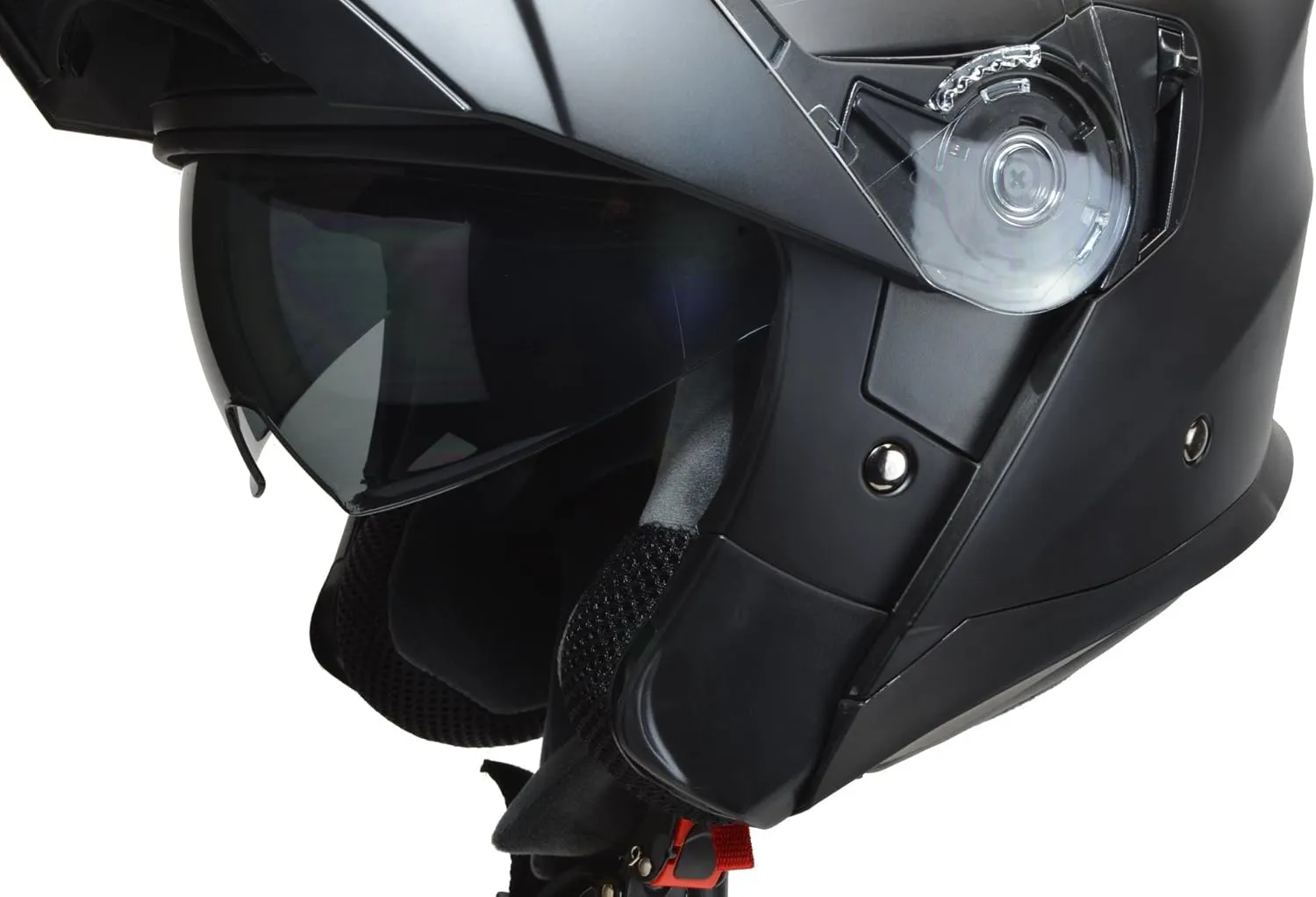 Vega Caldera 2 Street Modular Motorcycle Helmet 30% Larger Shield & Sunshield
