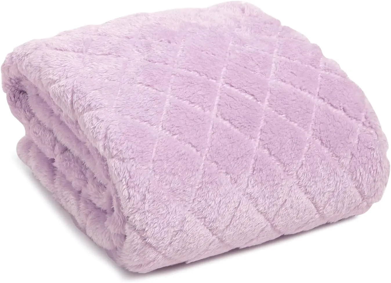 Vera Bradley Women's Fleece Solid Throw Blanket, Cloud Vine Multi, 80 X 50