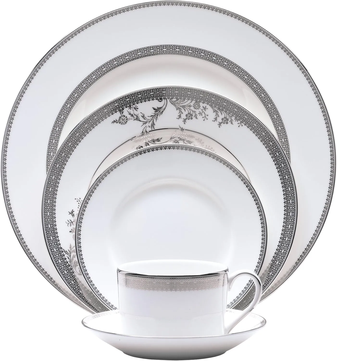 Vera Wang Wedgwood Vera Lace Five-Piece Place Setting