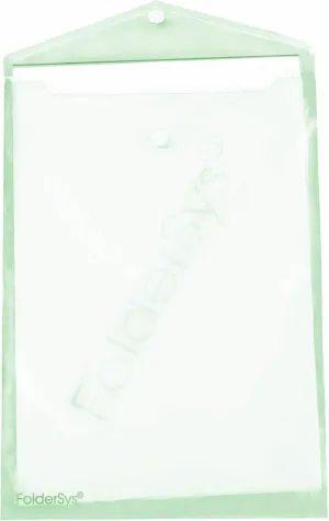 View bag A4hoch, transparent matte, 10 Pcs