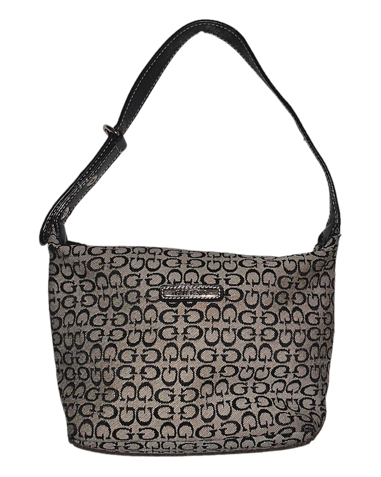 Vintage Guess Bag Monogram Grey