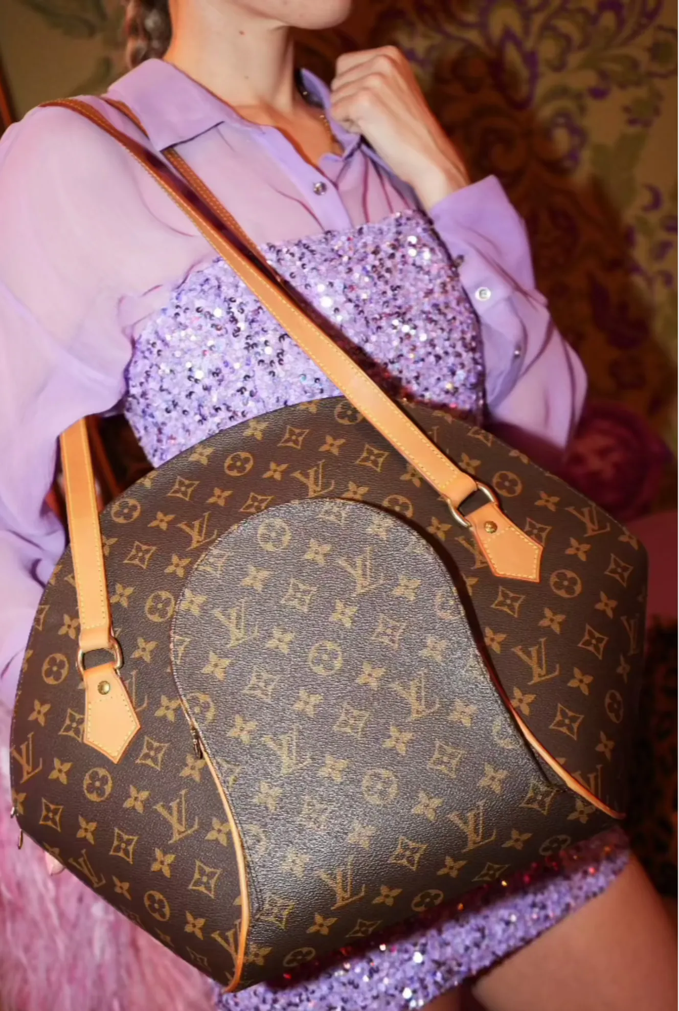 Vintage Louis Vuitton Ellipse Shopping Monogram M51128 Shoulder Bag