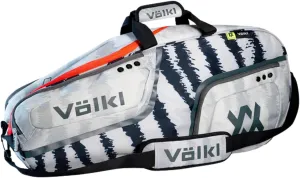 Volkl Zebra Pro Tennis Racket Bag, Black, White, 79cm x 35.5cm x 15cm