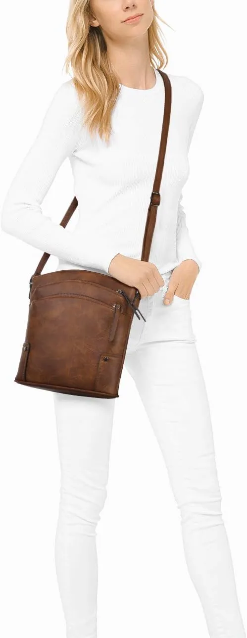 VONMAY Crossbody Bags for Women Purses Handbags Multi Pockets Shoulder Bag with Adjustable Strap