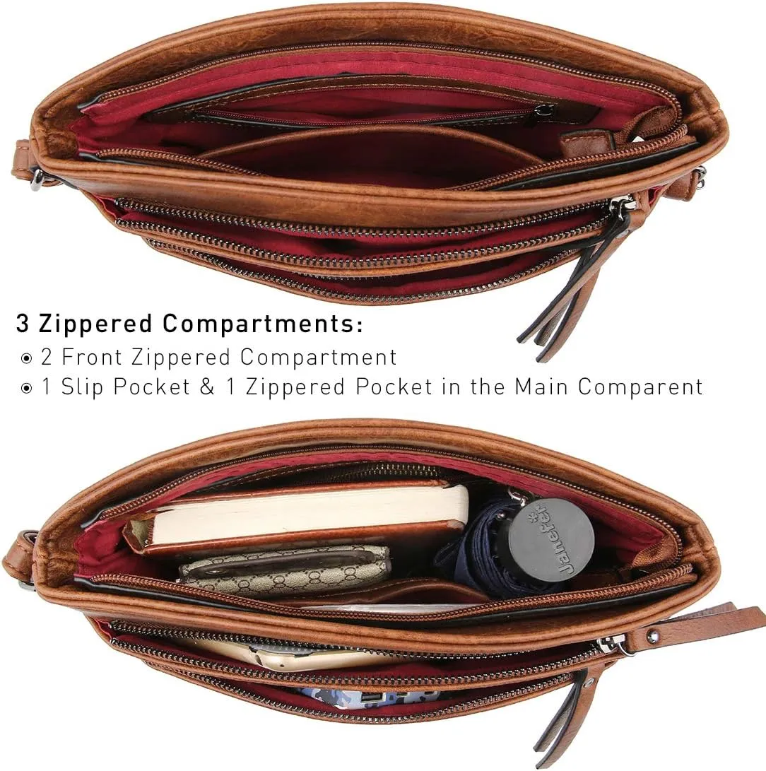 VONMAY Crossbody Bags for Women Purses Handbags Multi Pockets Shoulder Bag with Adjustable Strap