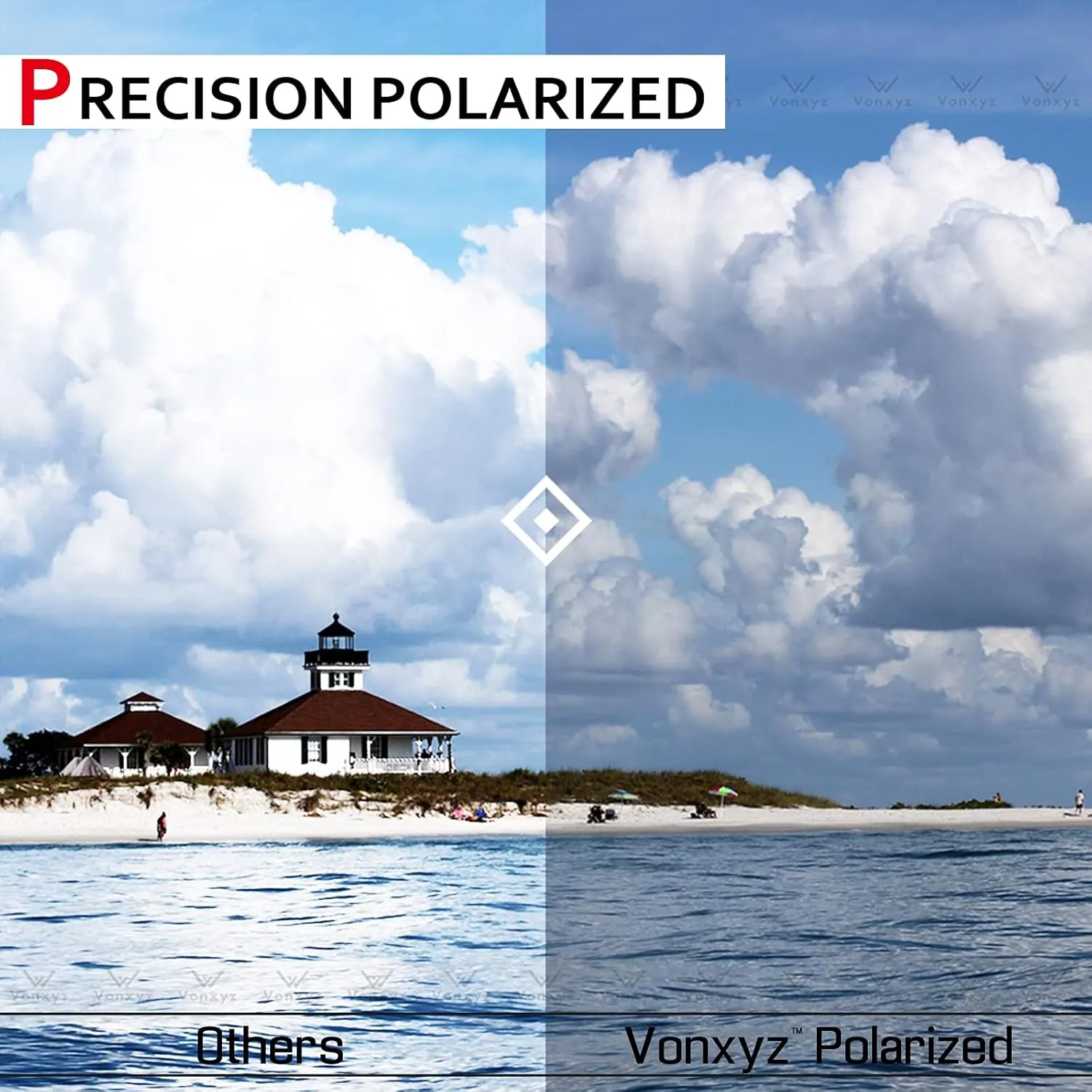 Vonxyz Lenses Replacement for Ray-Ban Clubmaster RB3016 Sunglass - Multiple Options