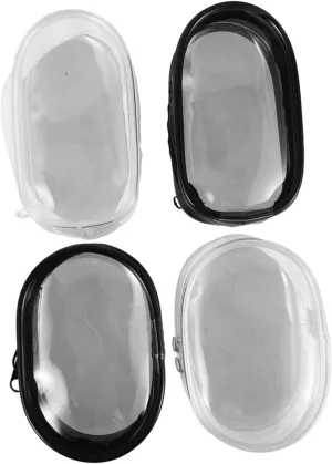 VOSAREA Doll Storage Bag PVC Material: Small Doll Pouch for Easy Display and Viewing