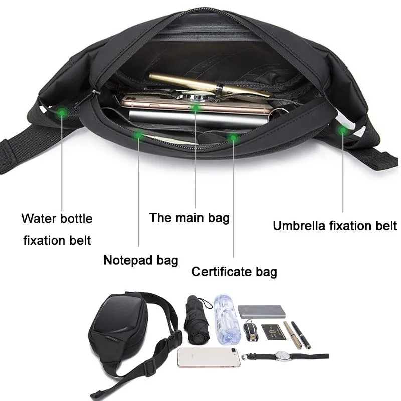 Waterproof Eva Crossbody Bag Red