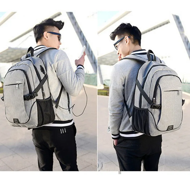 Waterproof High Quality Laptop Backpack With Charging Port