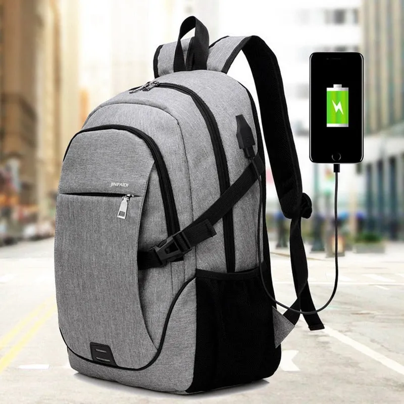 Waterproof High Quality Laptop Backpack With Charging Port