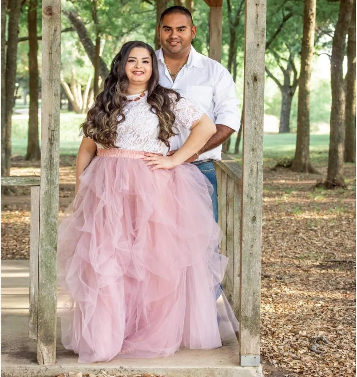 WDPL Wedding Planning Women's Long Maxi Tulle Special Occasion Bustle Night Out Skirt