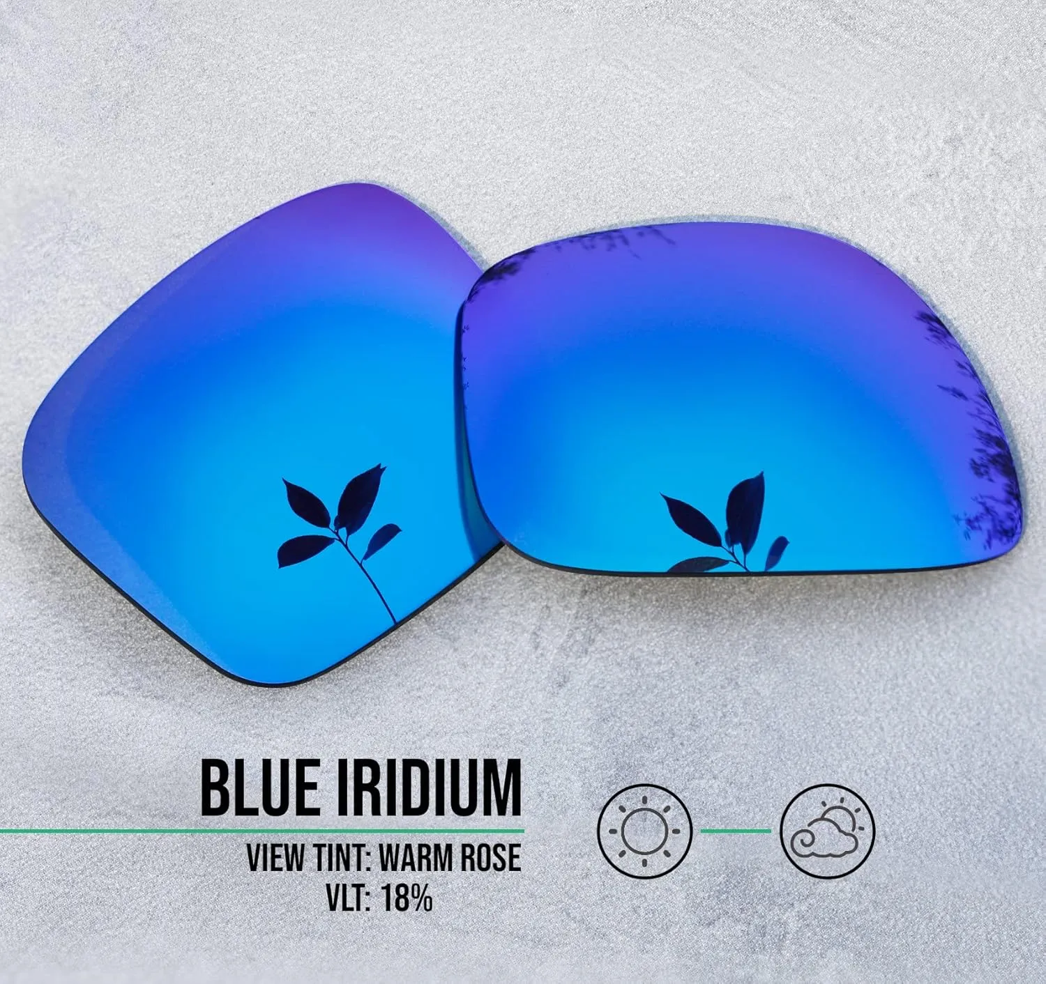 Well-aimed Replacement Lenses Compatible with Wiley X Censor Sunglasses - More Options