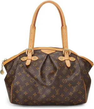 What Goes Around Comes Around Women's Pre-Loved Louis Vuitton Monogram Tivoli Gm Duffle Bag, Brown, One Size